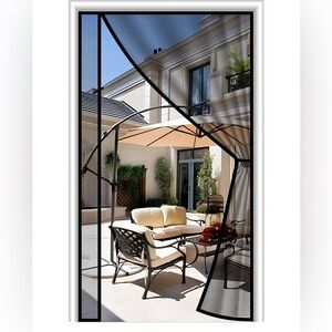 Magnetic Screen Door, 32'' x 80''